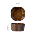 Retro high-looking pastry flower-shaped dish restaurant hotel stylish side dish dipping sauce dish snack snack dish
