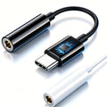 3.5mm to type-c adapter for mobile phones, headphone audio cable, dac digital decoder, compatible with apple 17 jerry chip