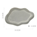 Instagram-worthy creative desktop display tray for jewelry and props. trendy, plush ceramic, irregular-shaped tray – just like the influencer style!