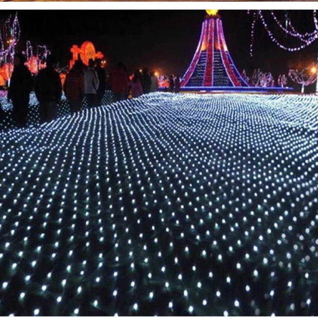 Lighting project LED fishing net, lantern net, string lights, flashing lights, outdoor waterproof Christmas wedding gypsy decorative lights