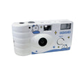 Self-deprecating bear chiikawa disposable film camera - point and shoot with flash - perfect birthday gift for students