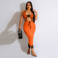 source factory fashionsexy women's hand-crocheted butterfly topsknitting tassel skirt fashionsuit