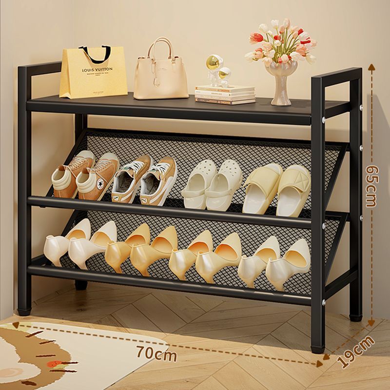 Ultra-slim multi-tier rotating shoe rack: the must-have storage solution for entryways and dorms. simple, modern design
