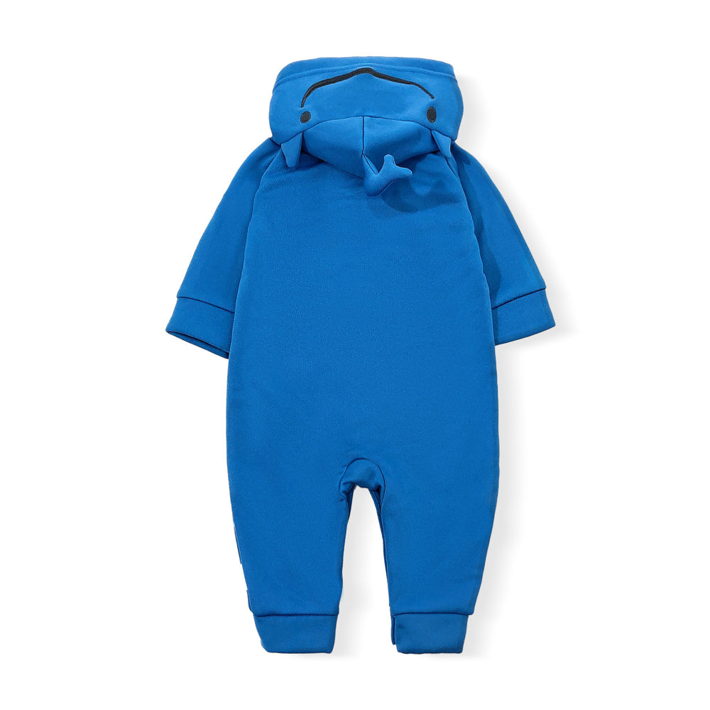 Baby autumn winter romper female baby fleece-lined clothes export cross-border kidsheattech romper thickened jumpsuit