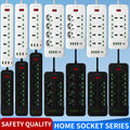 Overload switch british standard socket american standard european hong kong version drag board wireless international neutral sub-control plug strip plug-in board