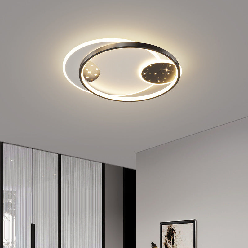 [Strict selection] 2025 new living room lamp hall led ceiling lamp Internet celebrity modern simple atmosphere bedroom lamp