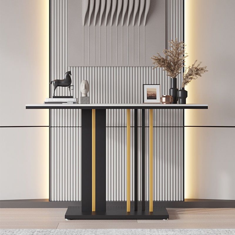 Accessible luxury entrance rock slab entrance table table entrance altar table against the wall living room table for home corridor entrance storage rack