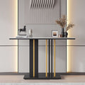 Accessible luxury entrance rock slab entrance table table entrance altar table against the wall living room table for home corridor entrance storage rack