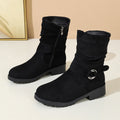 autumn new arrival: plus-size women's casual comfortable european and american style fashionable outerwear boots - wholesale