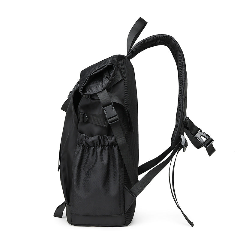 Street Trend Functional Wind Backpack Men's Lightweight Outdoor Sports Backpack Large Capacity Casual Backpack