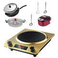 3500w golden concave surface + wok + soup pot + rice cooker