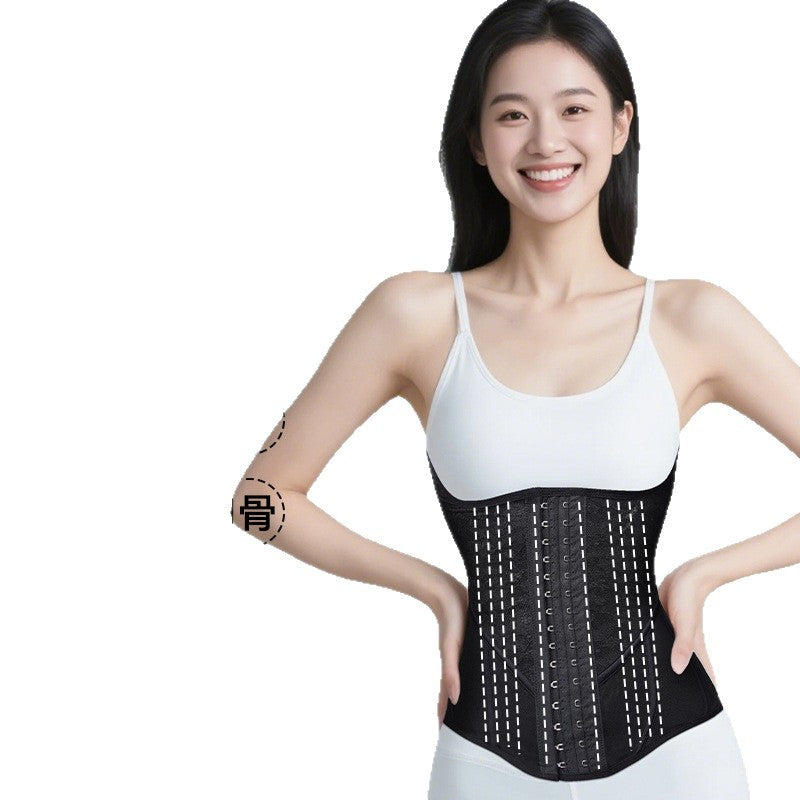 Women's waist trainer corset - summer slimming, tummy control, rib correction, breathable shapewear