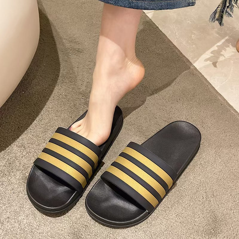 new slippers men's flip-flops for home non-slip couple home outwear bathroom non-slip sandals women's wholesale