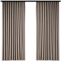 Japanese style thickened full blackout cotton and linen curtains blackout and heat insulation curtain cloth living room bedroom hotel shaoxing curtain wholesale