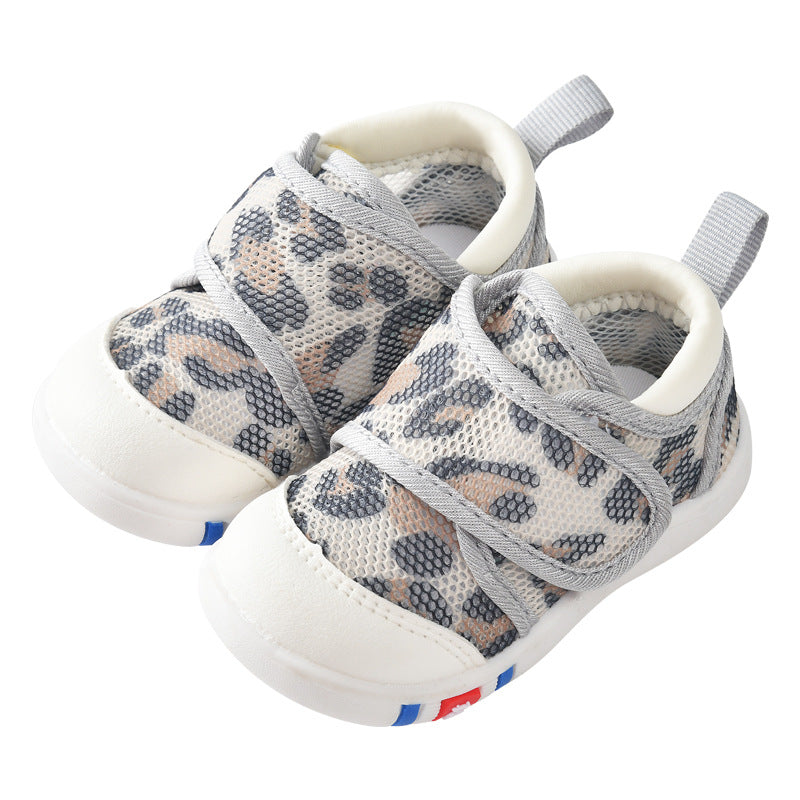 Baby sandals for boys, summer first walker shoes, 0-1-2 years old infant anti-slip soft sole mesh shoes for babies and toddlers, baby girl shoes