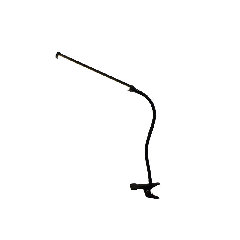 Led clip-on desk lamp - eye protection, perfect for kids, students, dorms, and bedside reading - clip-on full spectrum table lamp