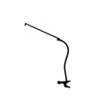 Led clip-on desk lamp - eye protection, perfect for kids, students, dorms, and bedside reading - clip-on full spectrum table lamp