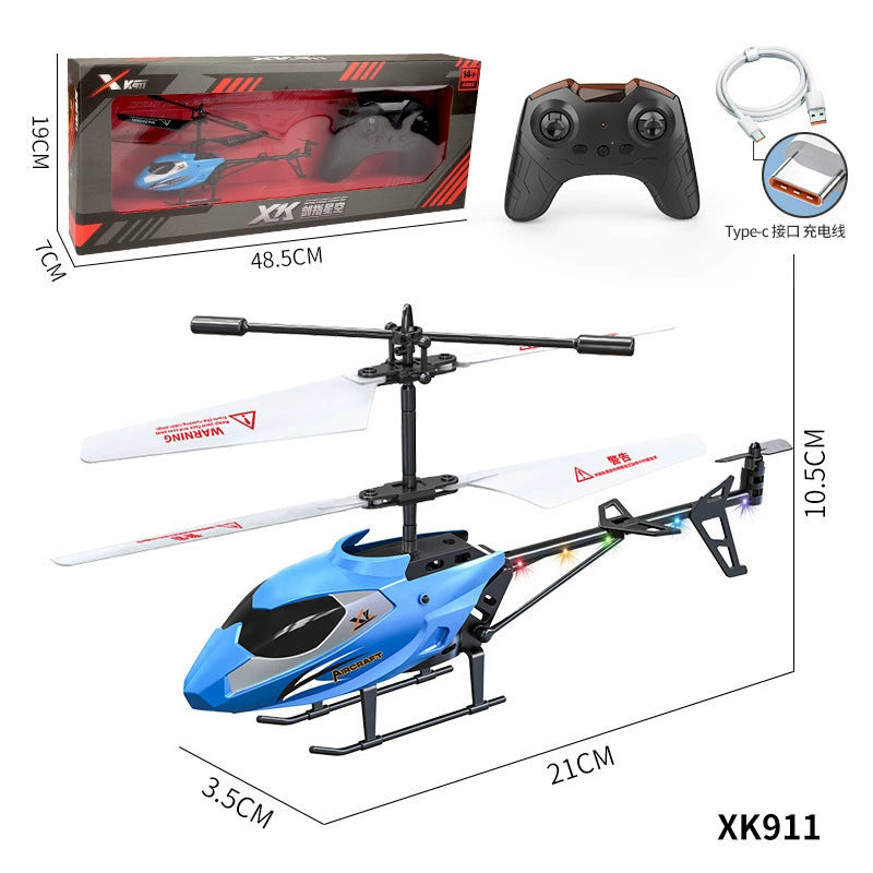 New 3-channel remote control helicopter - durable, responsive, and ready for cross-border dropshipping! perfect for kids