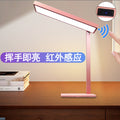 Full spectrum eye protection study desk lamp - ideal for kids' study rooms, student dorms, and reading - foldable clip-on table lamp