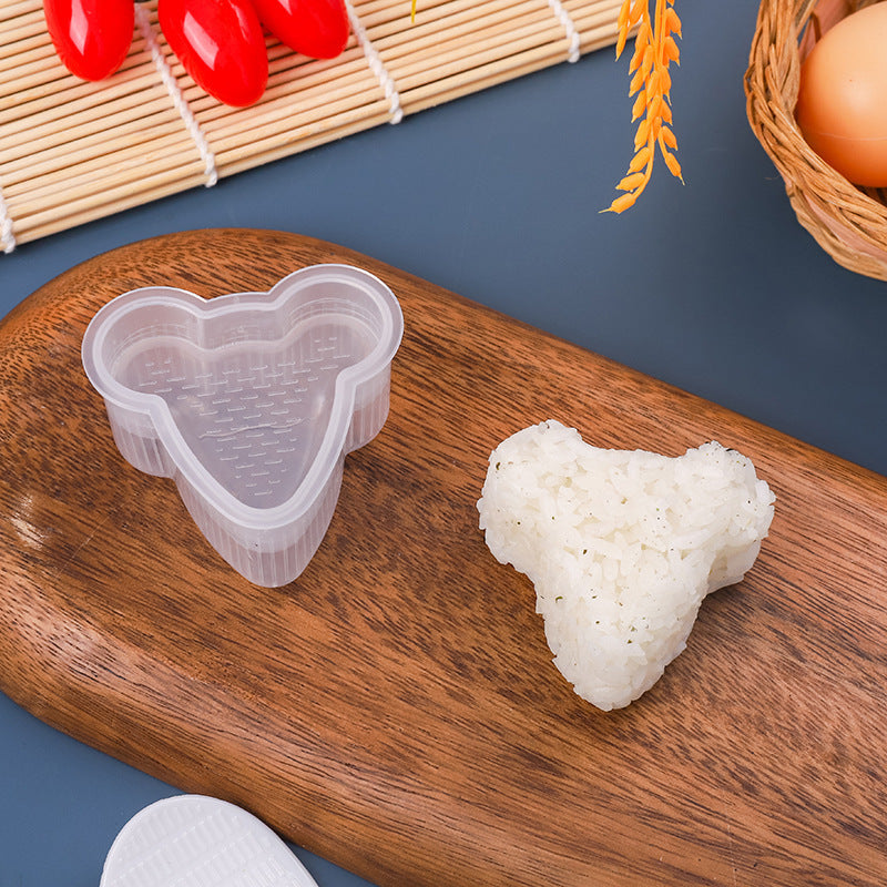Multi-layer rice ball mold heart shape diy military ship sushi mold baking tool multi-layer sushi supplementary food bento tool
