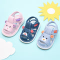Baby cloth sandals for boys, summer, ages 0-1-2-3 years, infant anti-slip soft sole squeaky shoes, girls' first walker shoes, baby shoes