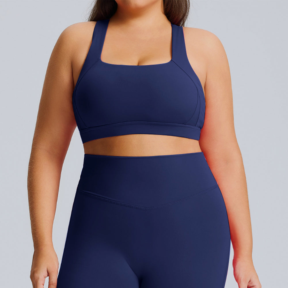 new plus size activewear set - women's cloud-soft, quick-dry, breathable workout outfit for running, training, and yoga
