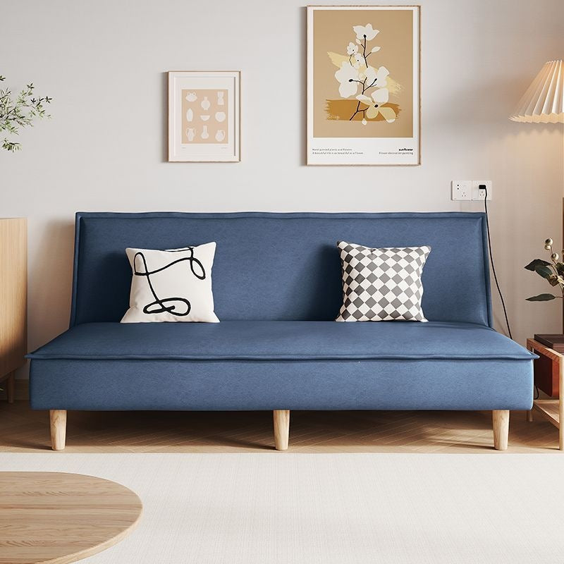 New multifunctional cat-scratch fabric foldable sofa bed - perfect for apartments, rentals, small spaces, and trendy lounging!