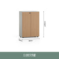 New arrival file cabinet low cabinet information cabinet wooden lockable file cabinet office storage side cabinet partition cabinet