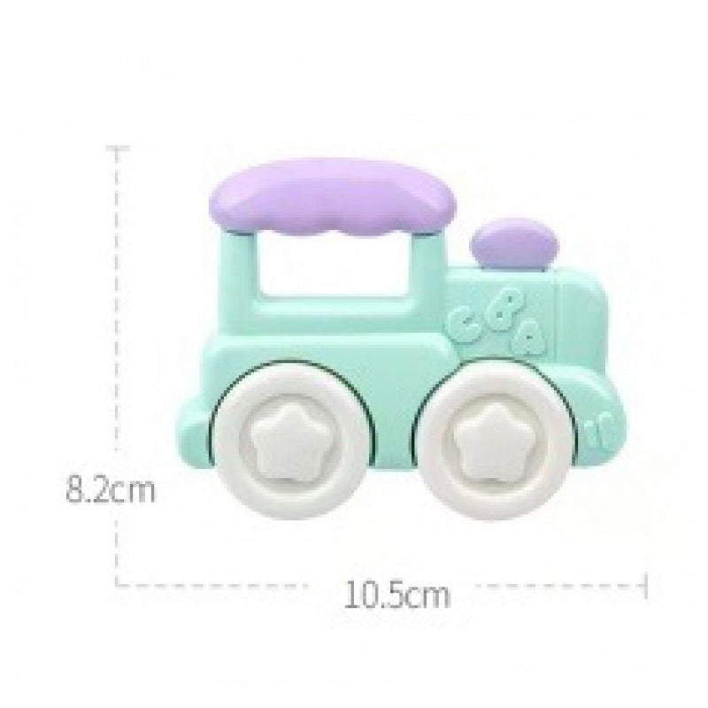Cross-border  export tooth grinding stick toothpaste baby anti-eating hand soft glue baby mouth desire small mushroom biting glue toy
