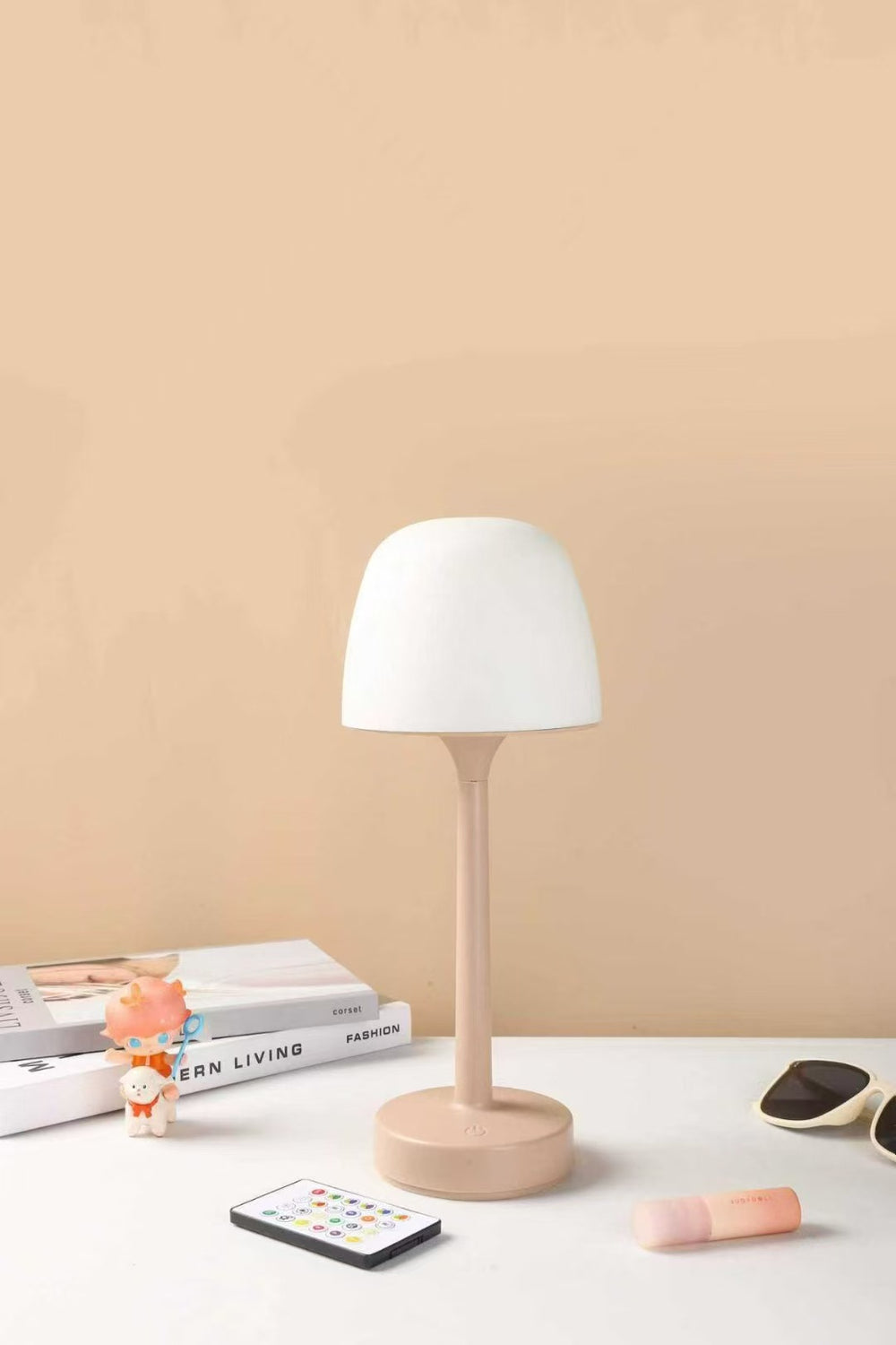 High-leg ripple table lamp - eye-care sleep light, 2026 new multifunctional night light for reading, bedroom bedside lamp