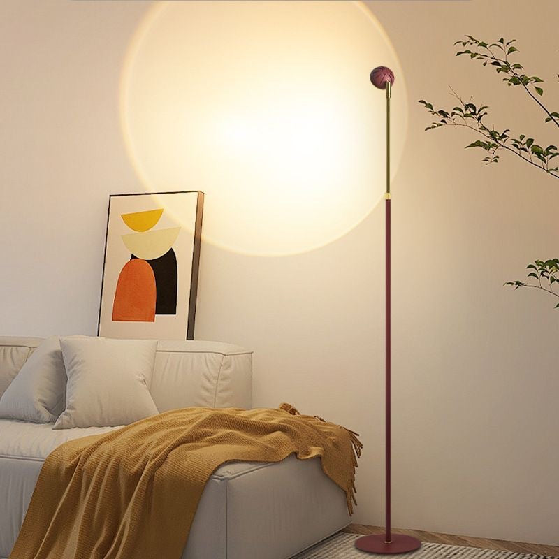 Little red riding hood umbrella sunset lamp - trending decorative floor lamp for beauty salons, high-end live streaming backdrops, and sunset ambiance lighting