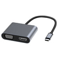 Laptop type-c 10-in-1 docking station 100m network card usb3.0hub hub usb docking station