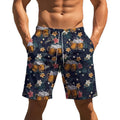 trending men's swim trunks, quick-dry swim shorts, casual athletic beach shorts, new european and american styles
