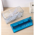 A4 manual paper shredder - small office shredder for a5 paper, invoices, contracts, and confidential documents - shreds into strips