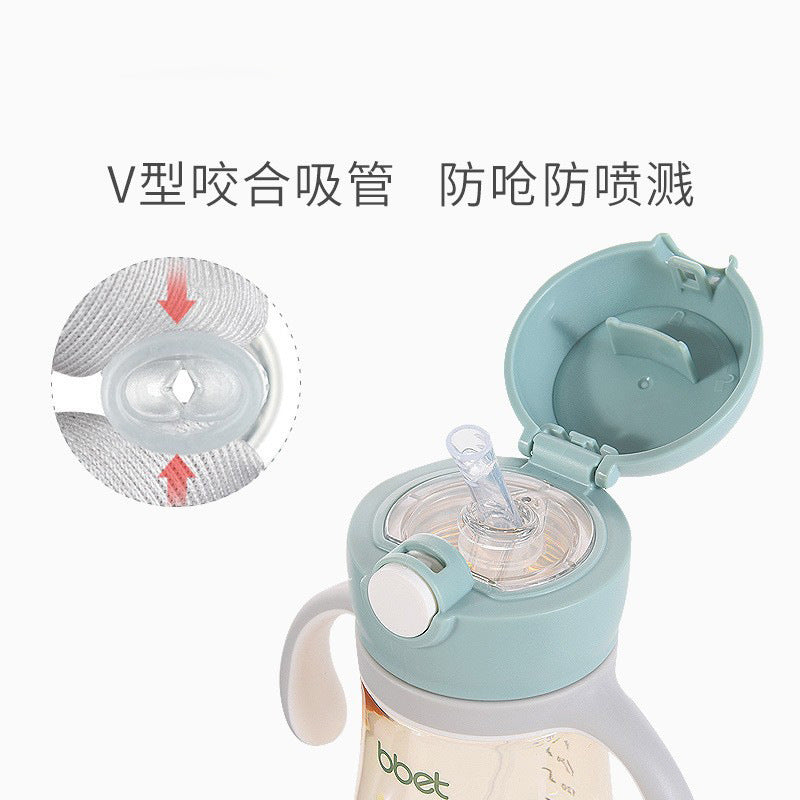 2021 new ppsu kids' straw cup - sippy cup for learning to drink - baby on-the-go - oem & private label manufacturing available