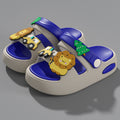 Cartoon kids' slippers - summer baby beach shoes, non-slip sandals for children, boys' indoor slippers, vietnamese shoes for boys