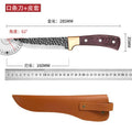 Stainless steel cutting knife, forged butcher, meat picking, pig killing, meat cutting, meat selling, bone shaving, sharp sheep slaughtering, bone picking and cutting knife
