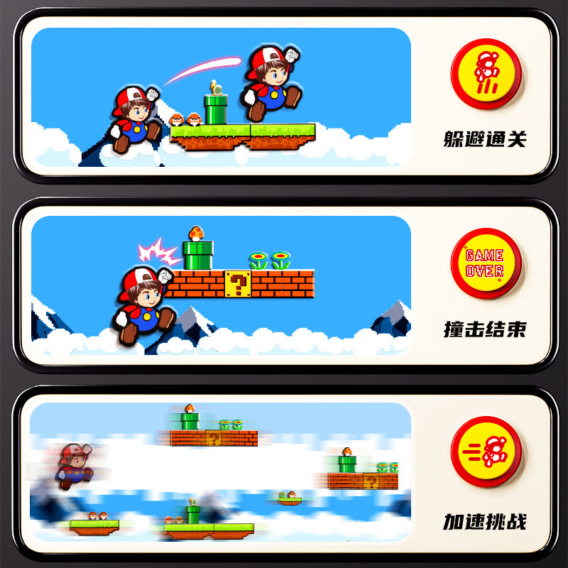 Handheld game console - classic arcade, nostalgic retro, electronic mary, mini puzzle toy for kids, eye protection toy for boys and girls