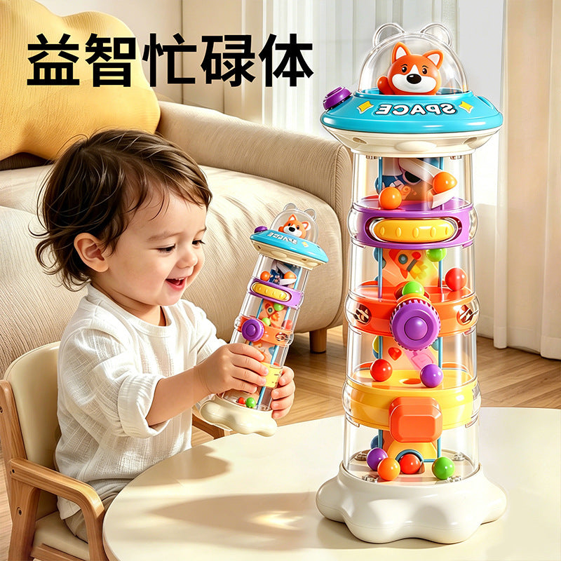 Early education puzzle fun challenge finger training montessori causal logic mechanism children's toy gift for boys and girls