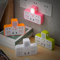 Multi-outlet power strip with usb ports - home use, cordless, multi-purpose power strip