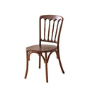 Dining chair for home solid wood vintage ash wood cafe restaurant b&b napoleon dining table chair american retro chair