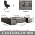 2.0m boss table + chair + 2.0m cabinet (free shipping)