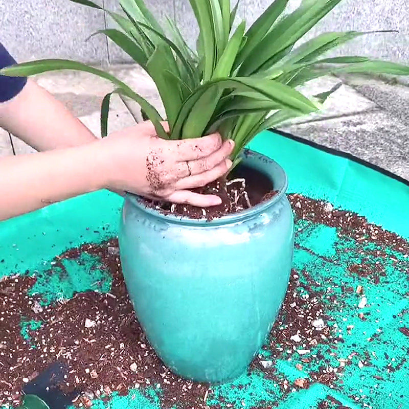 Succulent pot changing pot turning pot floor mat Home gardening floor mat Planting waterproof gardening soil changing mat Operation mat
