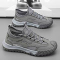 Men's shoes 2025 winter new breathable mesh lightweight casual sneakers men's sports anti-slip work safety shoes