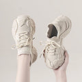 2025 spring/autumn new breathable non-slip flyknit sock sneakers lightweight comfortable rubber sole trendy casual chunky sneakers for women