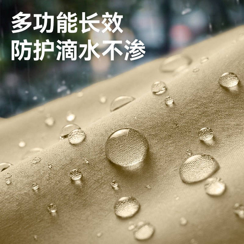 Men's long raincoat full body rain suit - waterproof rain gear for electric motorcycles, women's adult outerwear, one-piece rain poncho