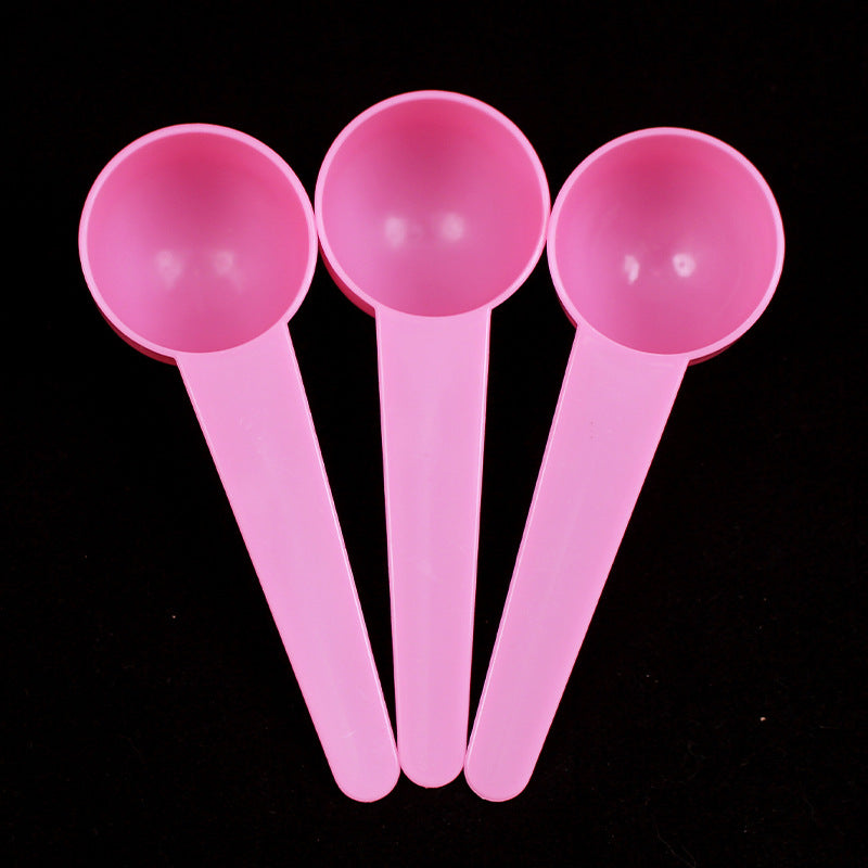 Individually wrapped 20ml plastic measuring spoons for liquid mask, laundry powder, fertilizer, and mask powder (10g)
