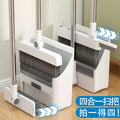 For homefoldable broom dustpan suit combination big cleaning handy gadget single broom sweeping non-stick magnetic absorption