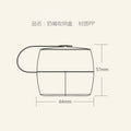 Pacifier box finger cot teether storage box soothing wide mouth portable pacifier box bite bite box in stock