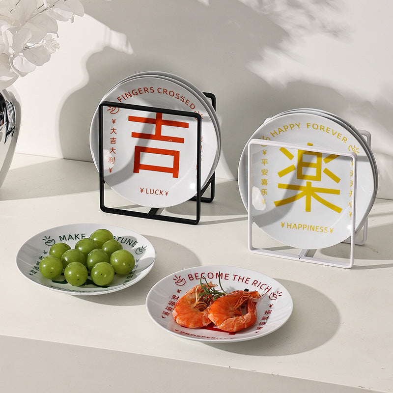 2022 popular chinese style trendy creative minimalist snack plate - high-value, unique dish & bone dish wholesale